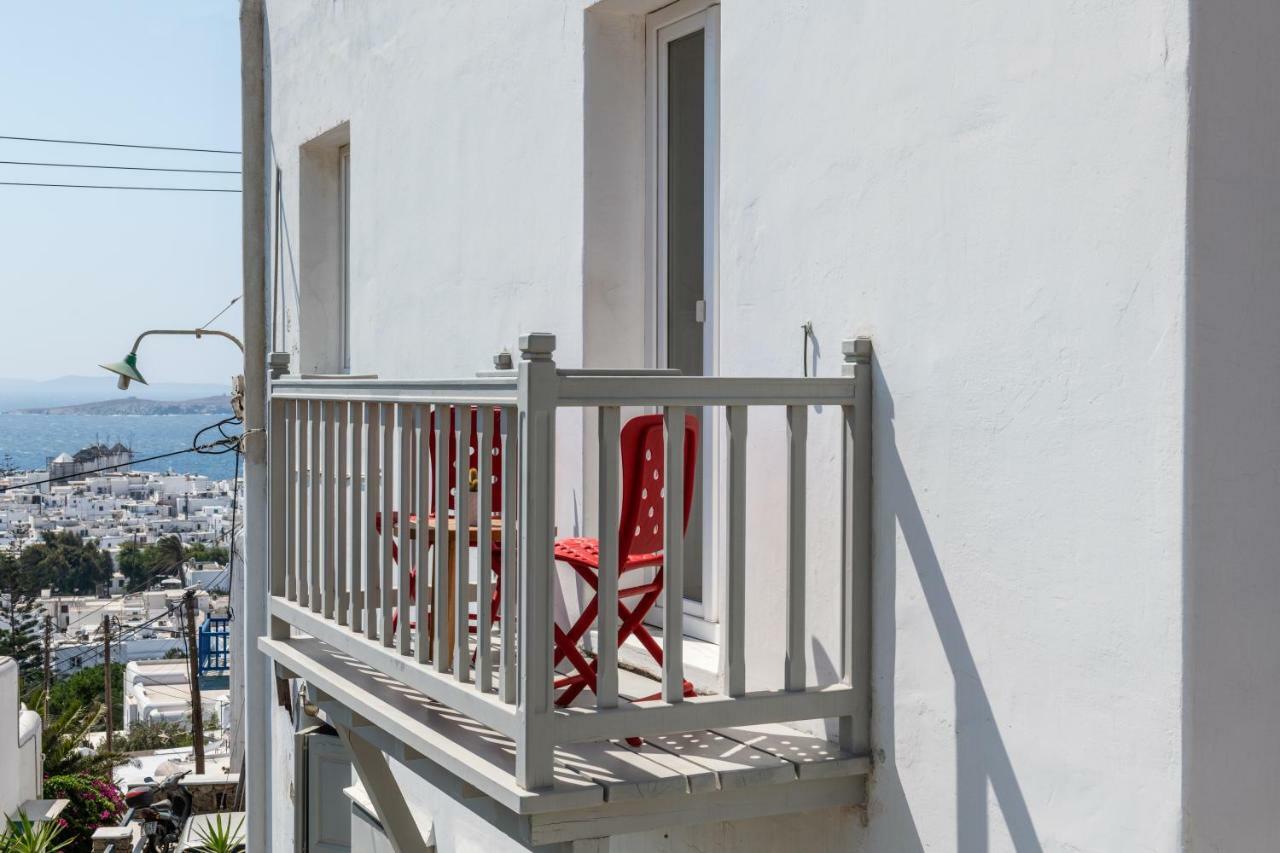 Gazia Sea View House - Mykonos Town Apartment Ngoại thất bức ảnh