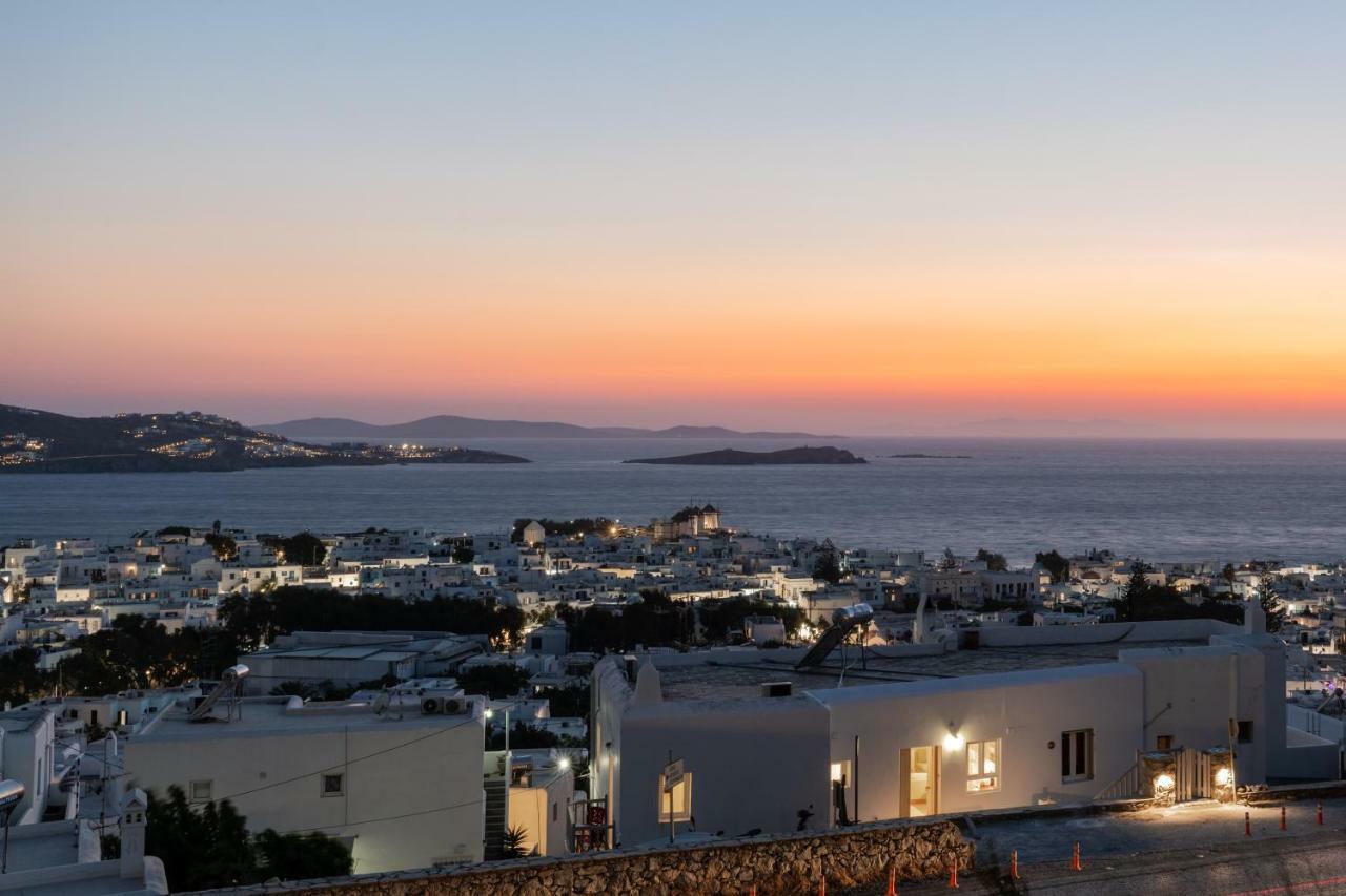 Gazia Sea View House - Mykonos Town Apartment Ngoại thất bức ảnh
