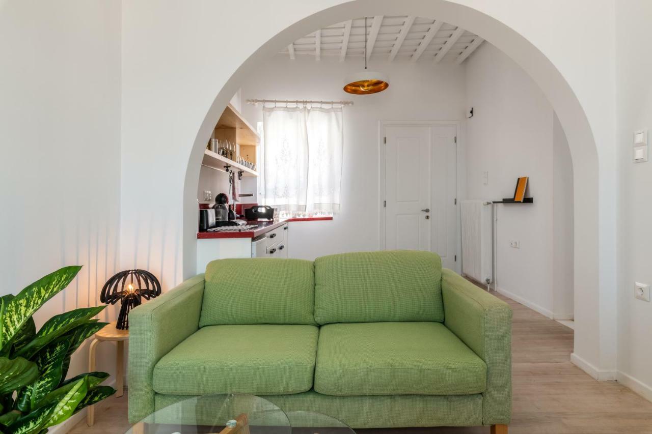 Gazia Sea View House - Mykonos Town Apartment Ngoại thất bức ảnh