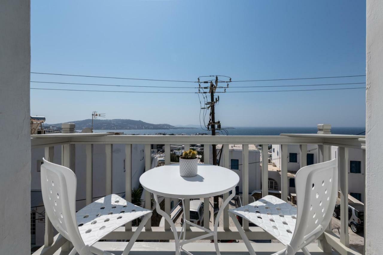 Gazia Sea View House - Mykonos Town Apartment Ngoại thất bức ảnh